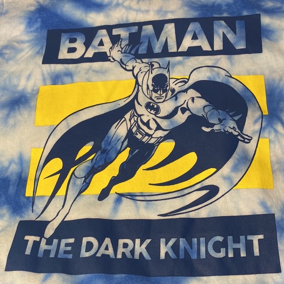 DC Comics Toddler Boys Batman 🦇The Dark Knight Tie-Dye T-Shirt NWT - Picture 6 of 8